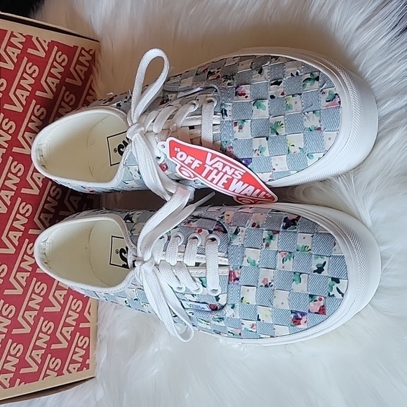 VANS Authentic Stackform Woven - Floral/Denim - Picture 3 of 8